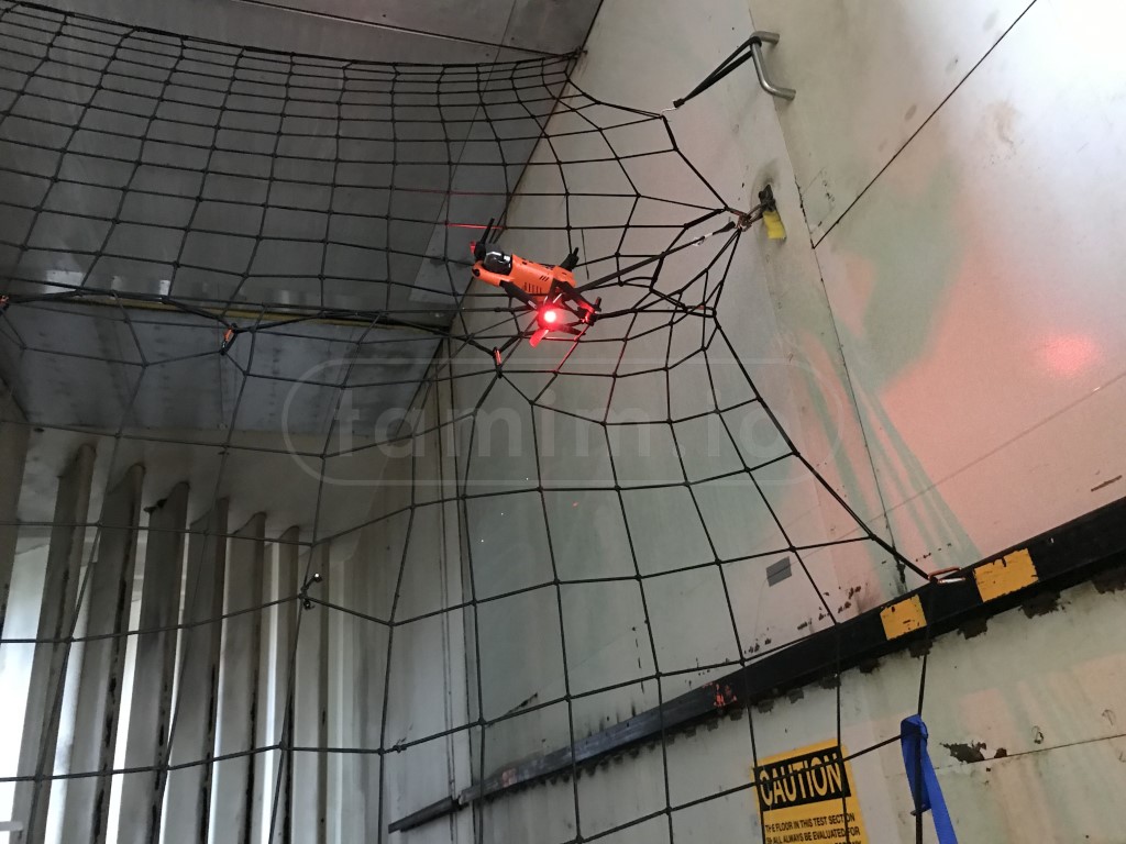 The windtunnel safety net in action